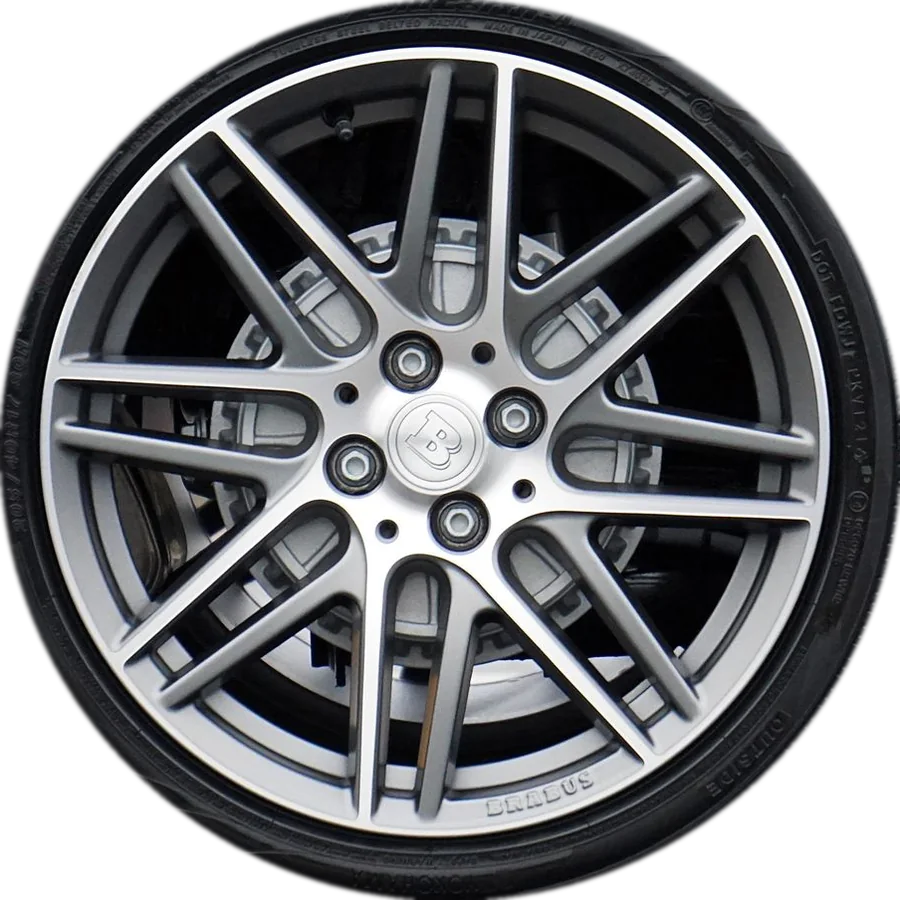 Machined alloy wheel